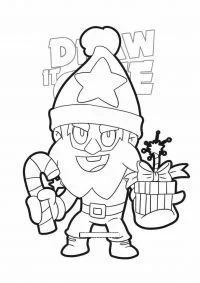 Desenhos de Brawl Stars Para Colorir 16