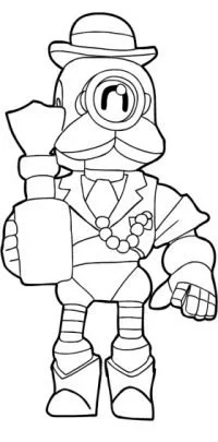Desenhos de Brawl Stars Para Colorir 31