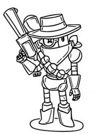 Desenhos de Brawl Stars Para Colorir 33