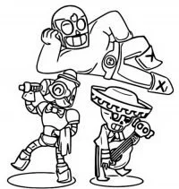Desenhos de Brawl Stars Para Colorir 36