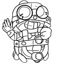 Desenhos de Brawl Stars Para Colorir 37