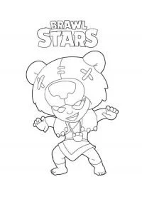 Desenhos de Brawl Stars Para Colorir 47