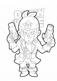 Desenhos de Brawl Stars Para Colorir 52
