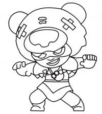 Desenhos de Brawl Stars Para Colorir 55