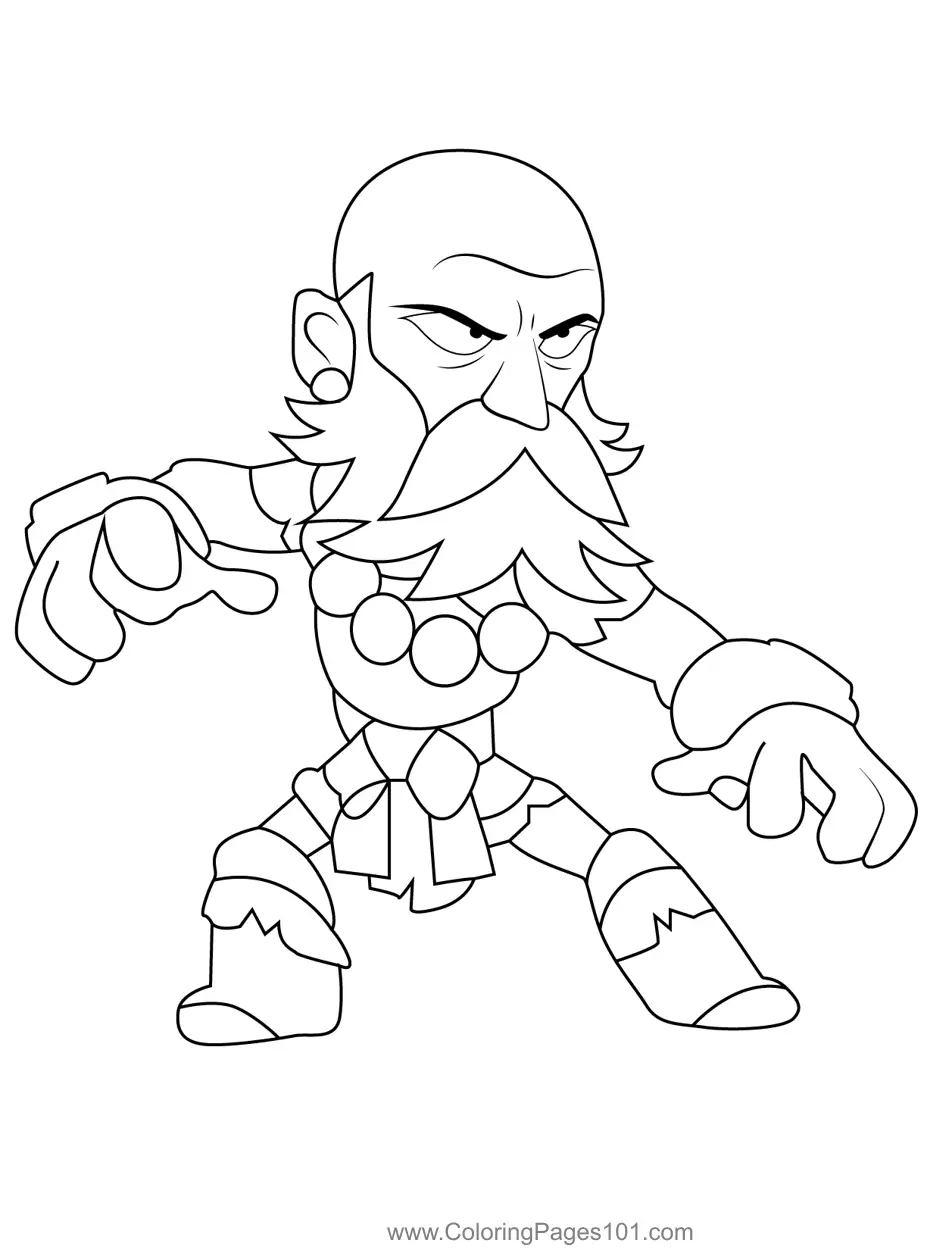 Brawlhalla Coloring Pages 12