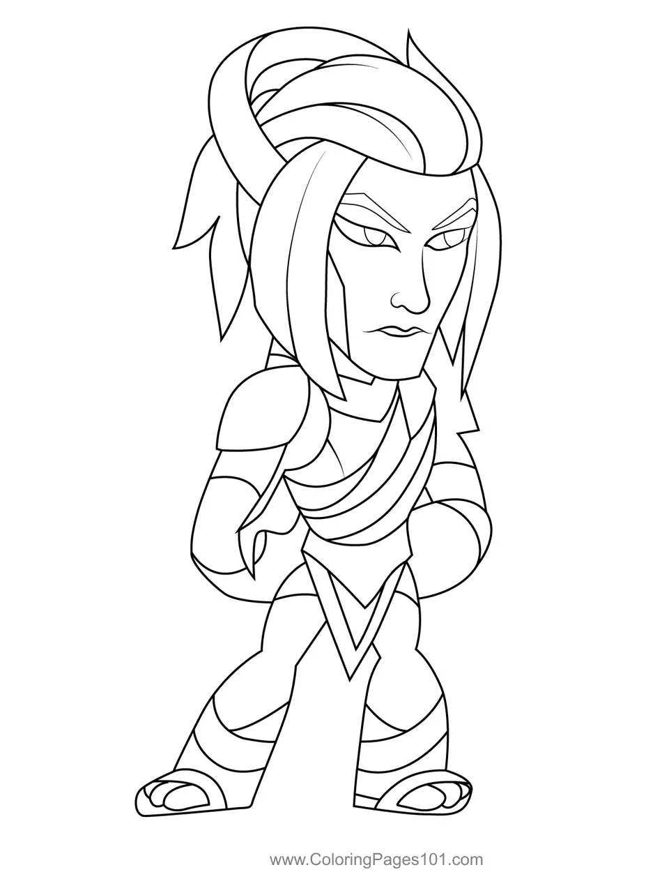 Brawlhalla Coloring Pages 5