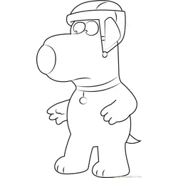 Brian Griffin para Colorear 10