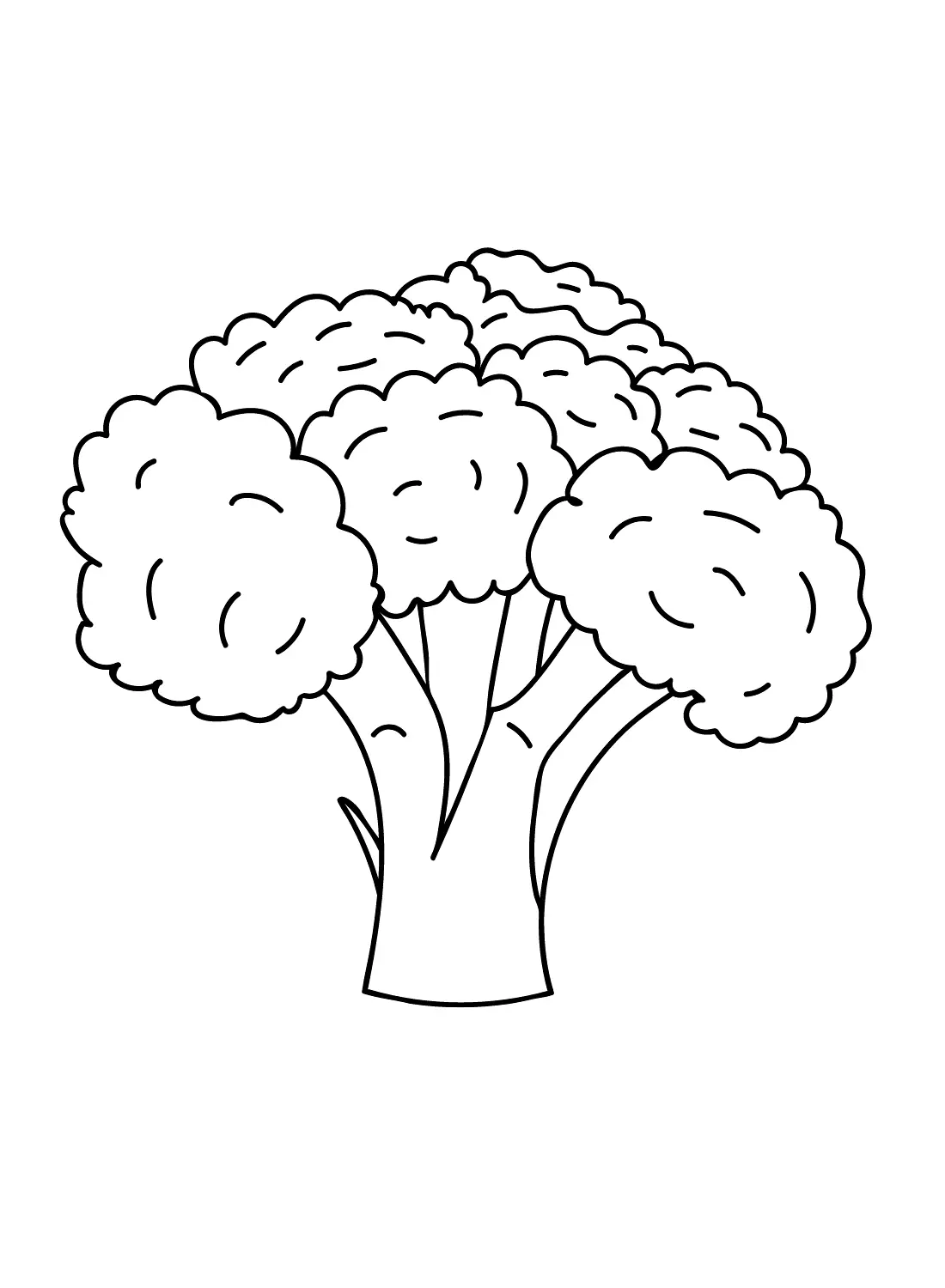 Broccoli Coloring Pages 10