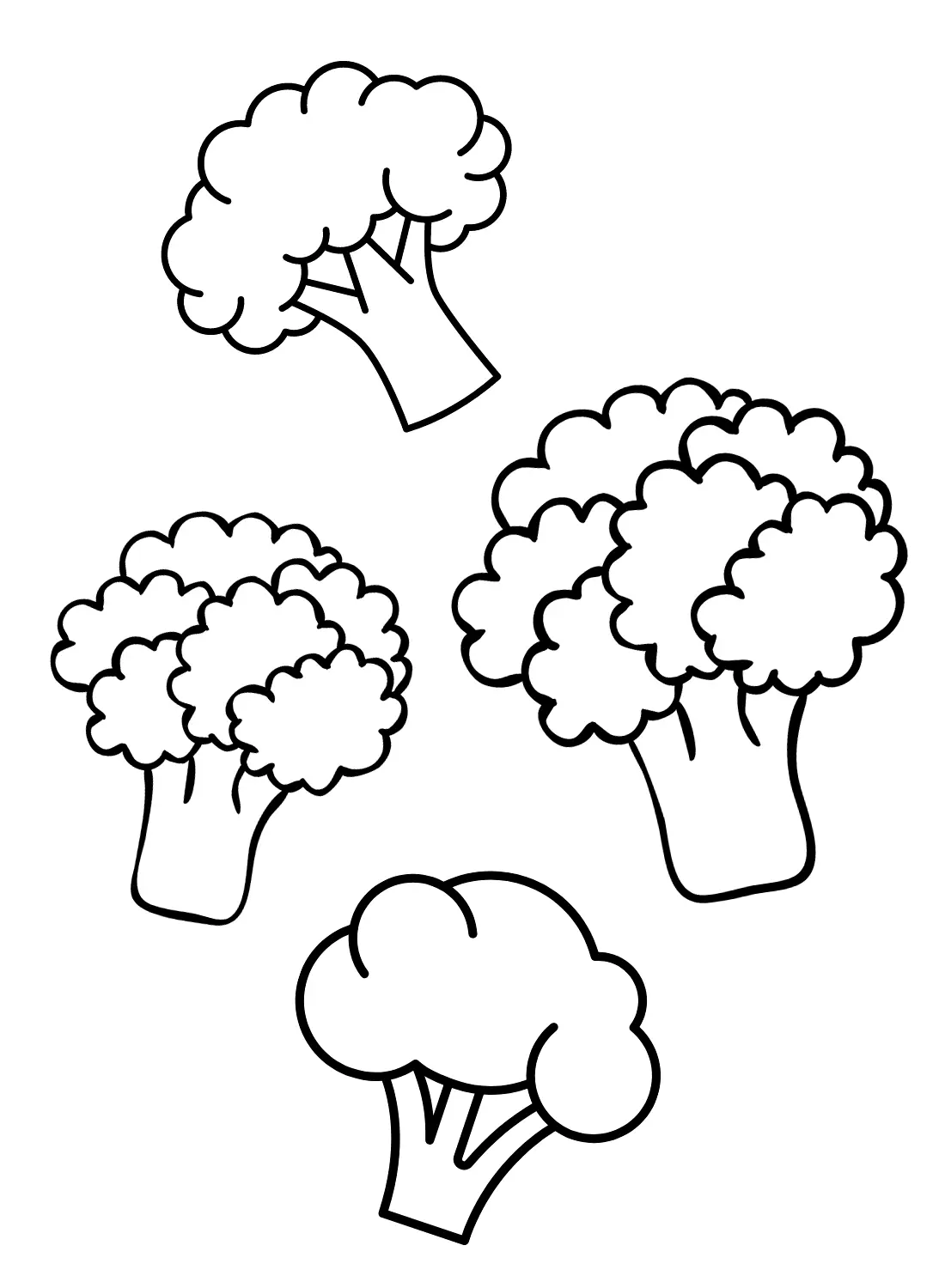 Broccoli Coloring Pages 13