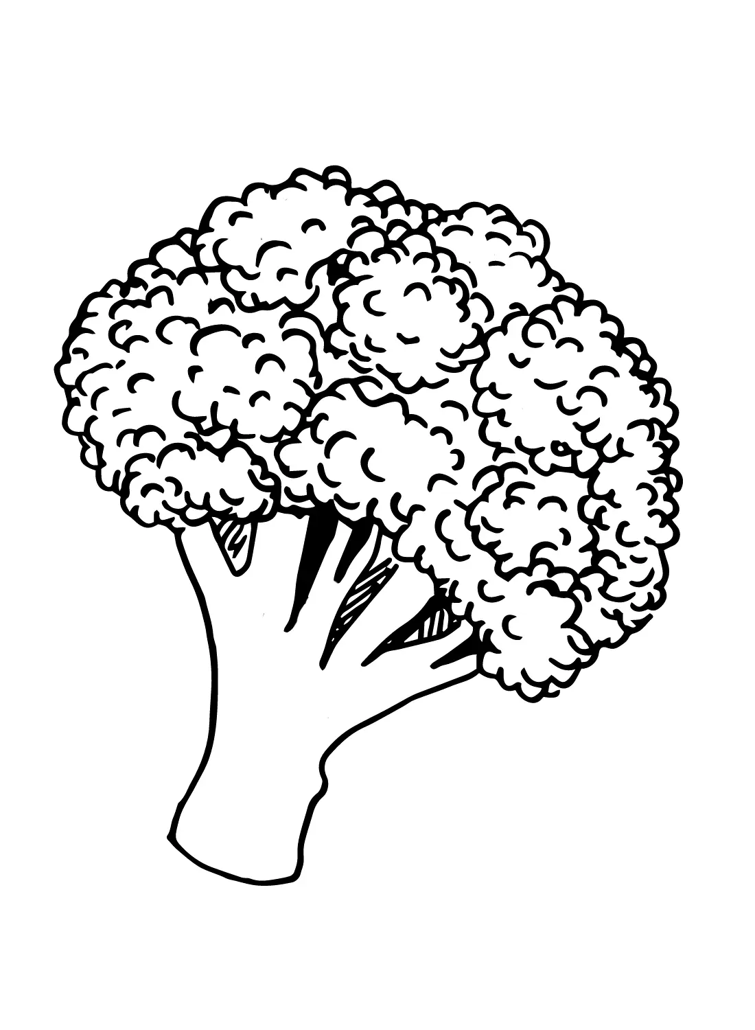 Broccoli Coloring Pages 26