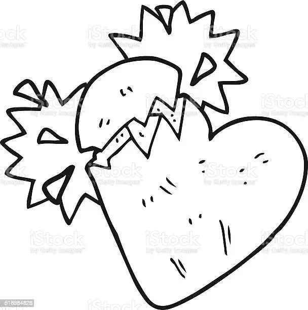 Broken Hearts Coloring Pages 22