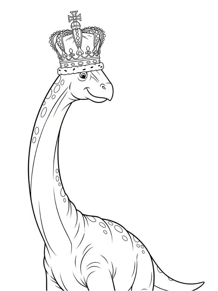 Brontosaurus Ausmalbilder 20