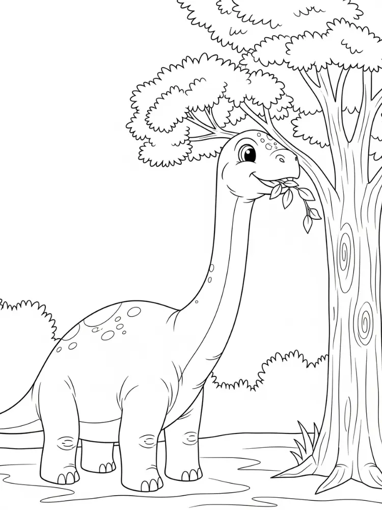Dinosaur Coloring Pages
