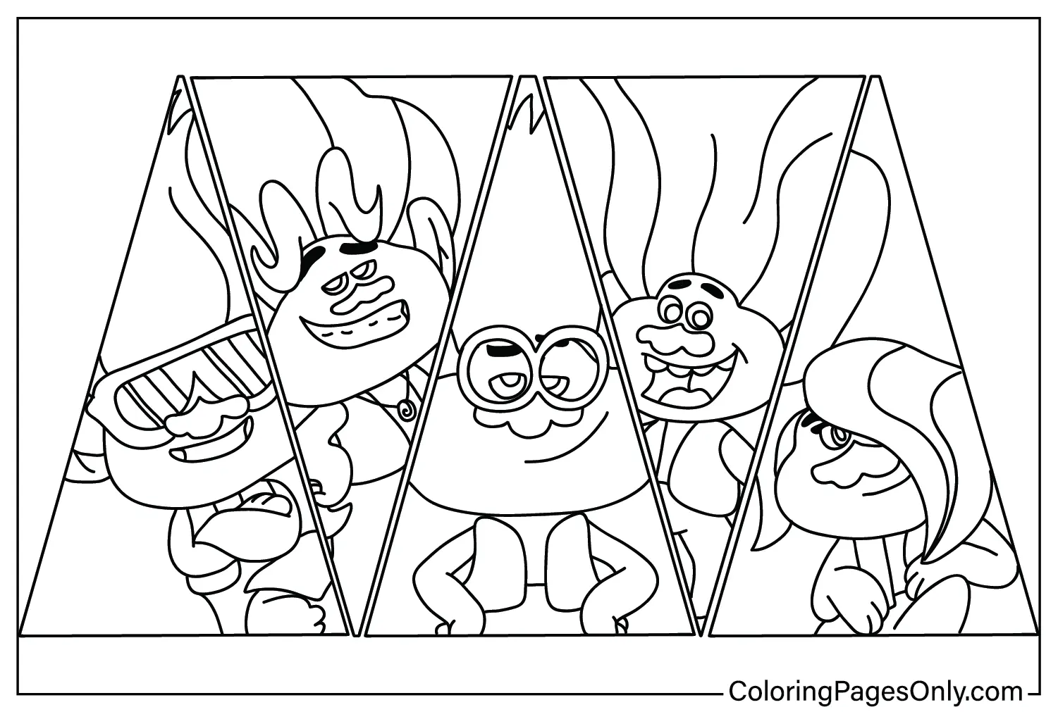 Brozona Para Colorir 3