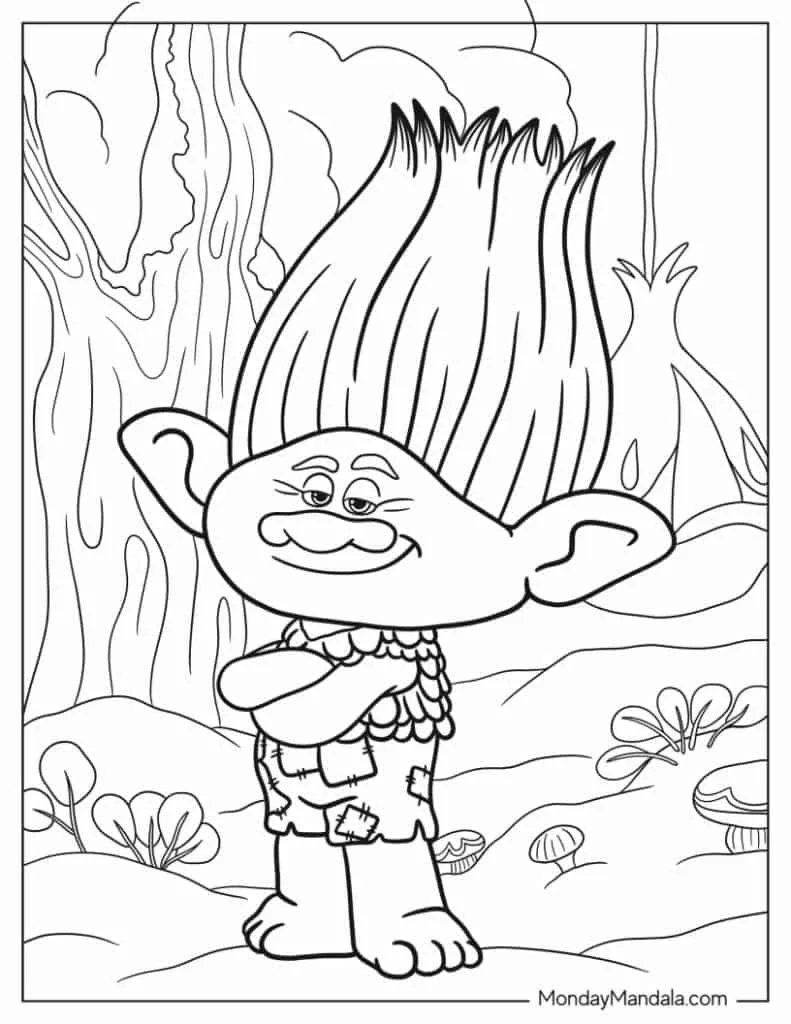 Brozona Para Colorir 4