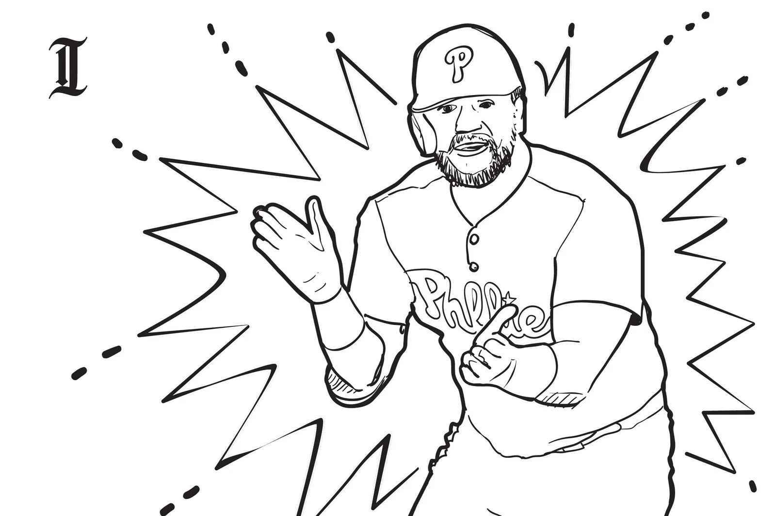 Bryce Harper Ausmalbilder