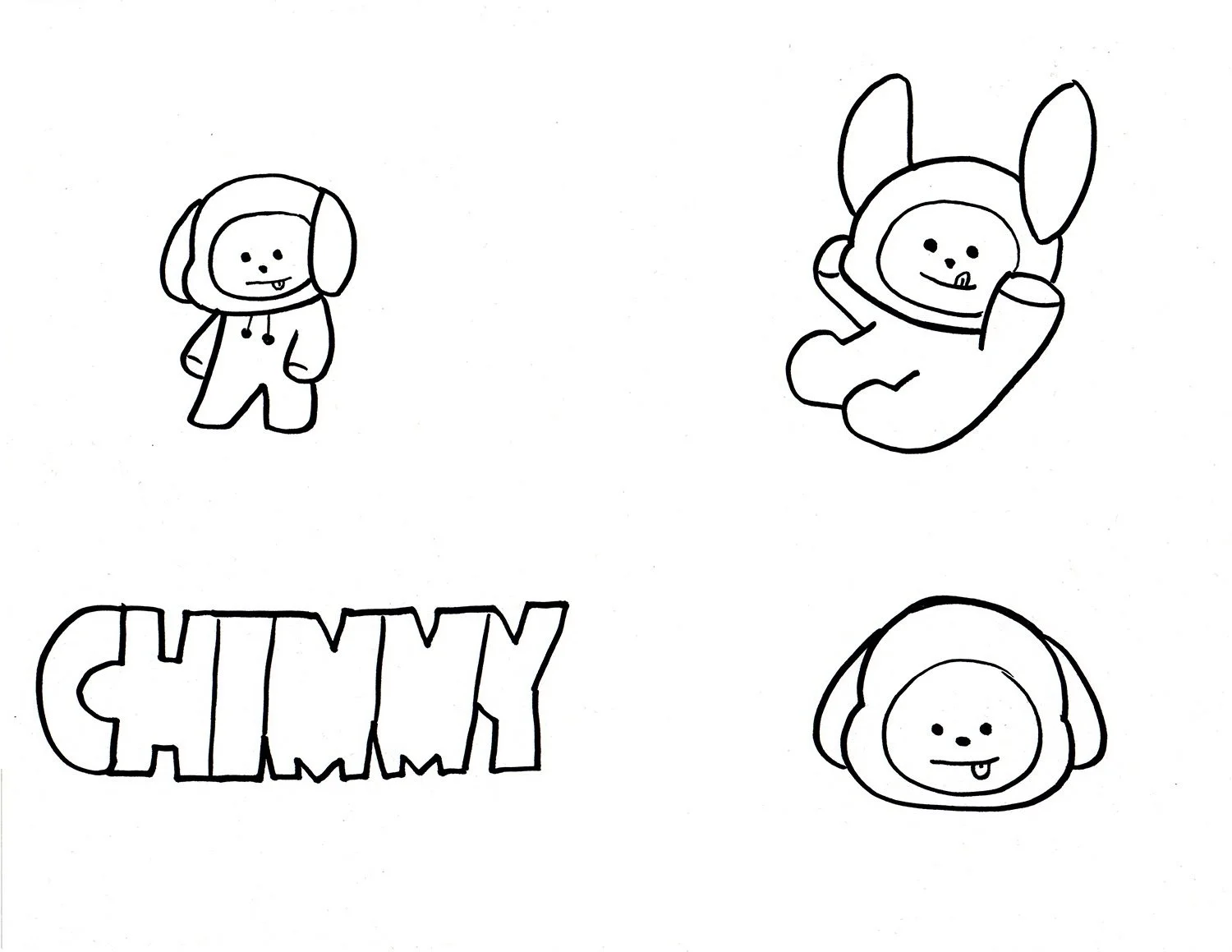 BT21 Coloring Pages 18