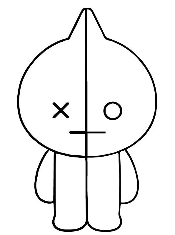 BT21 Coloring Pages 21
