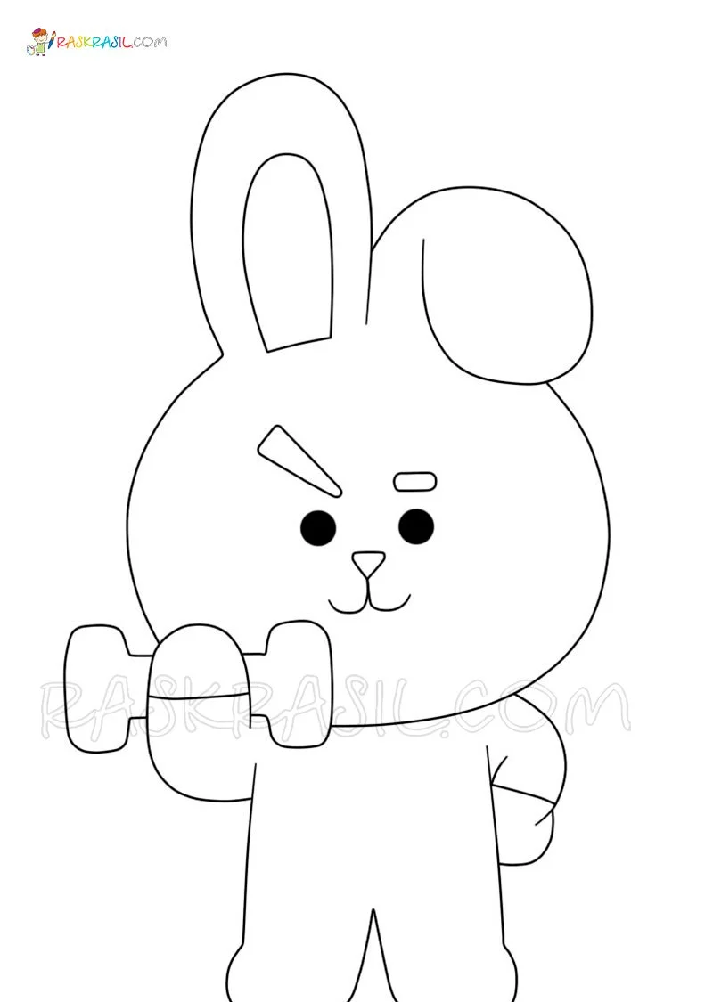 BT21 Coloring Pages 3