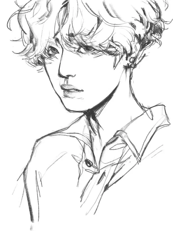 Desenhos de Bts Para Colorir 24
