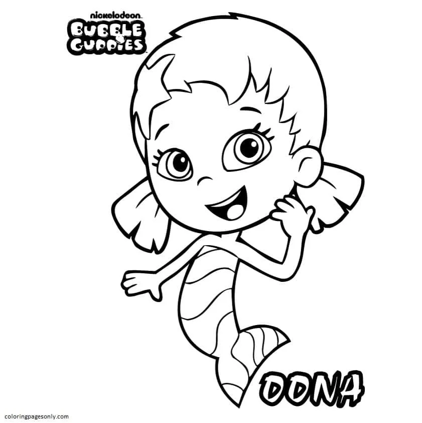 Bubble Guppies Ausmalbilder 10