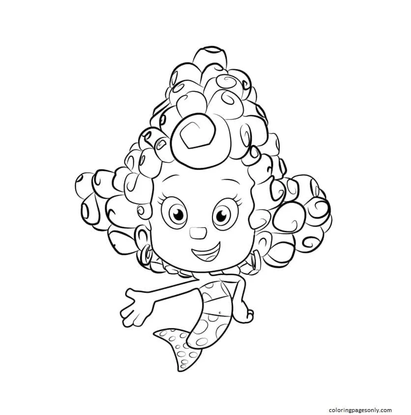 Bubble Guppies Ausmalbilder 32