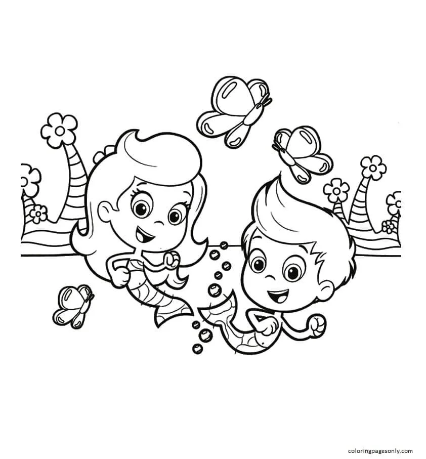 Bubble Guppies Ausmalbilder 38