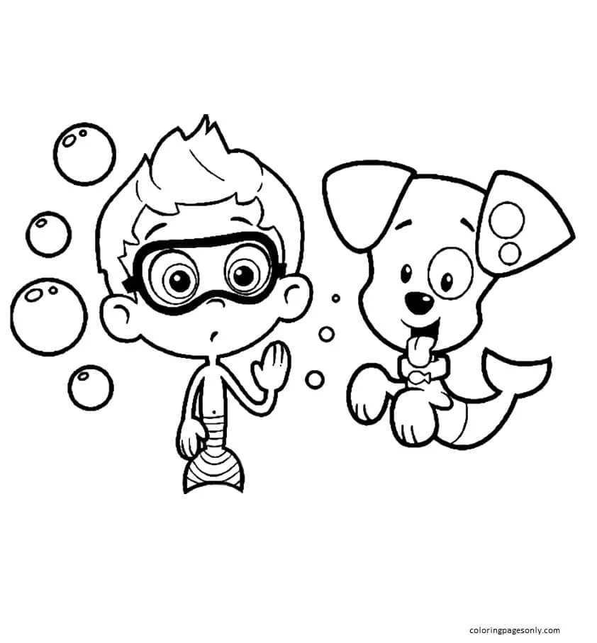 Bubble Guppies Ausmalbilder 49