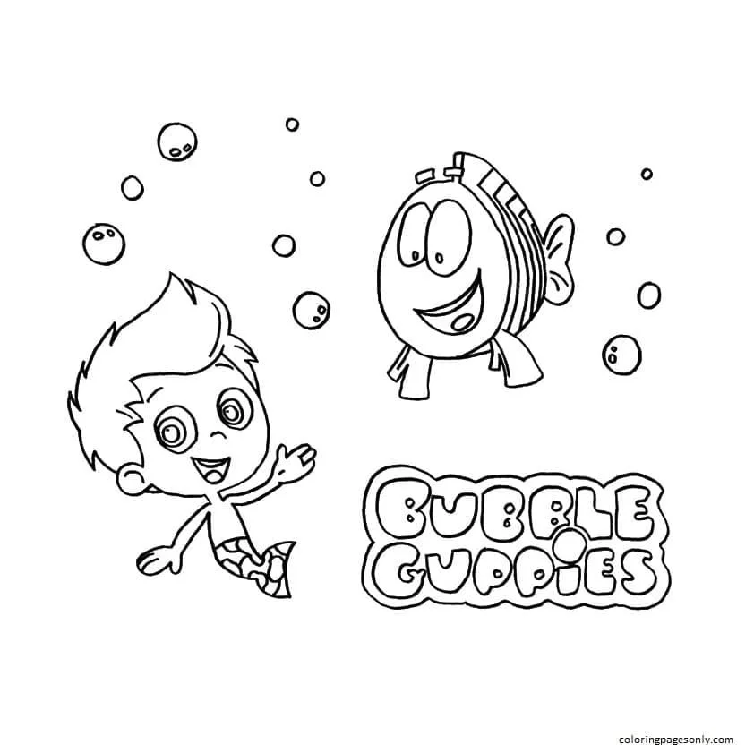 Bubble Guppies Ausmalbilder 57