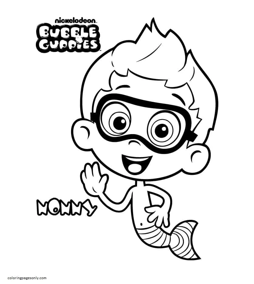 Bubble Guppies Ausmalbilder 7