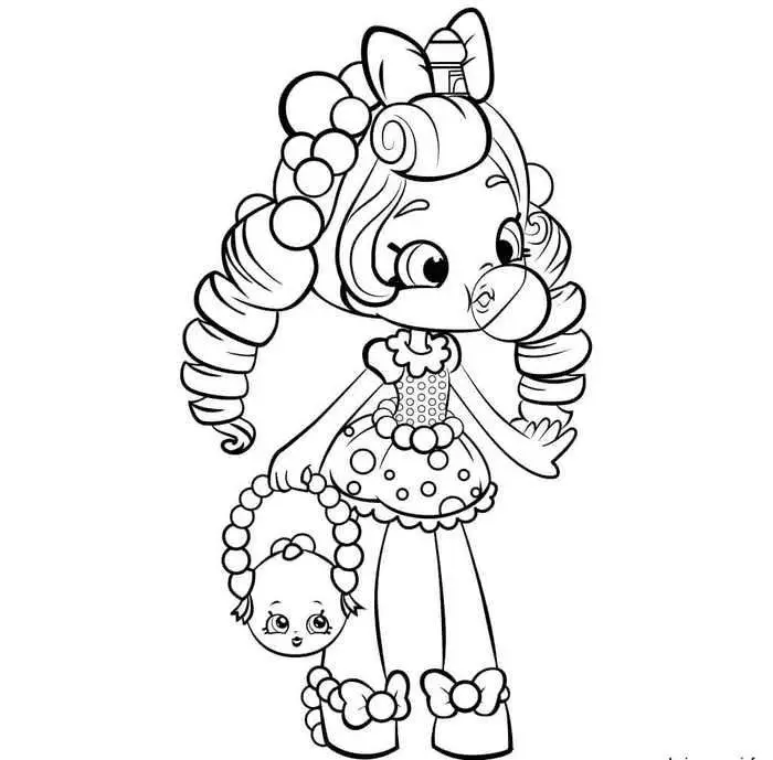 Bubbleisha Coloring Pages 5