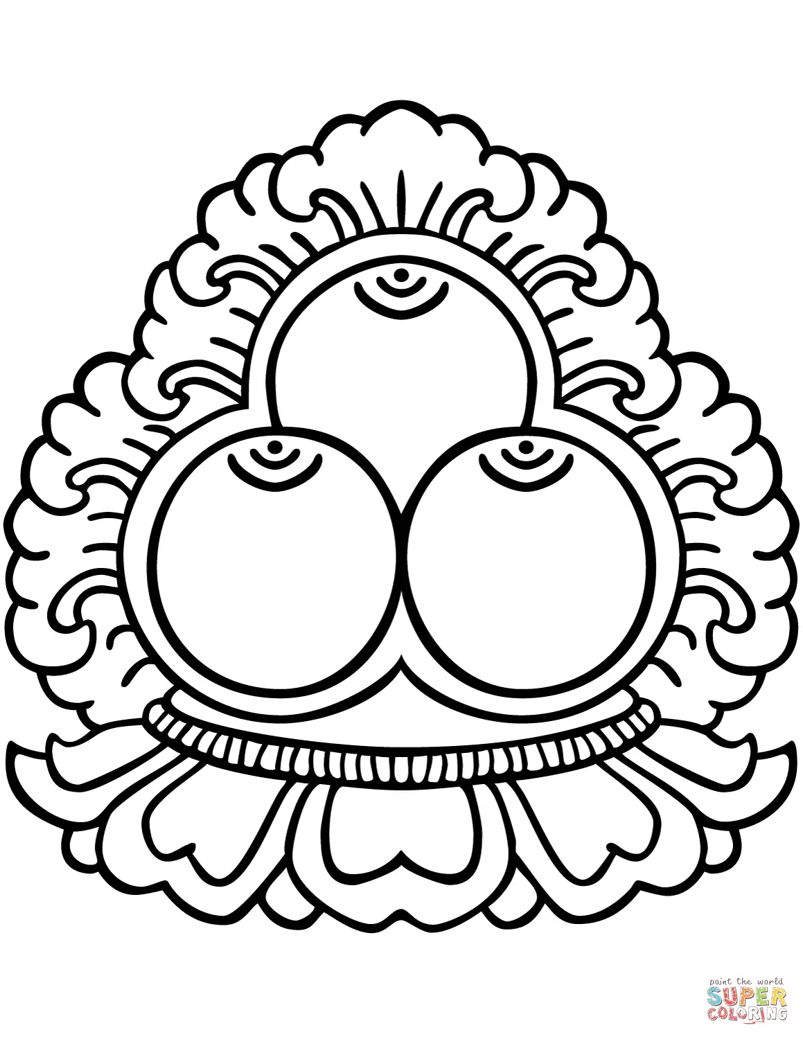 Budismo para Colorear 29