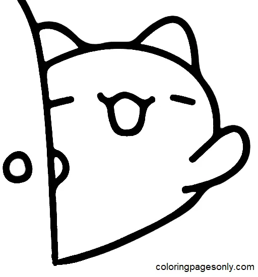 Desenhos de Bugcat Capoo Para Colorir 27
