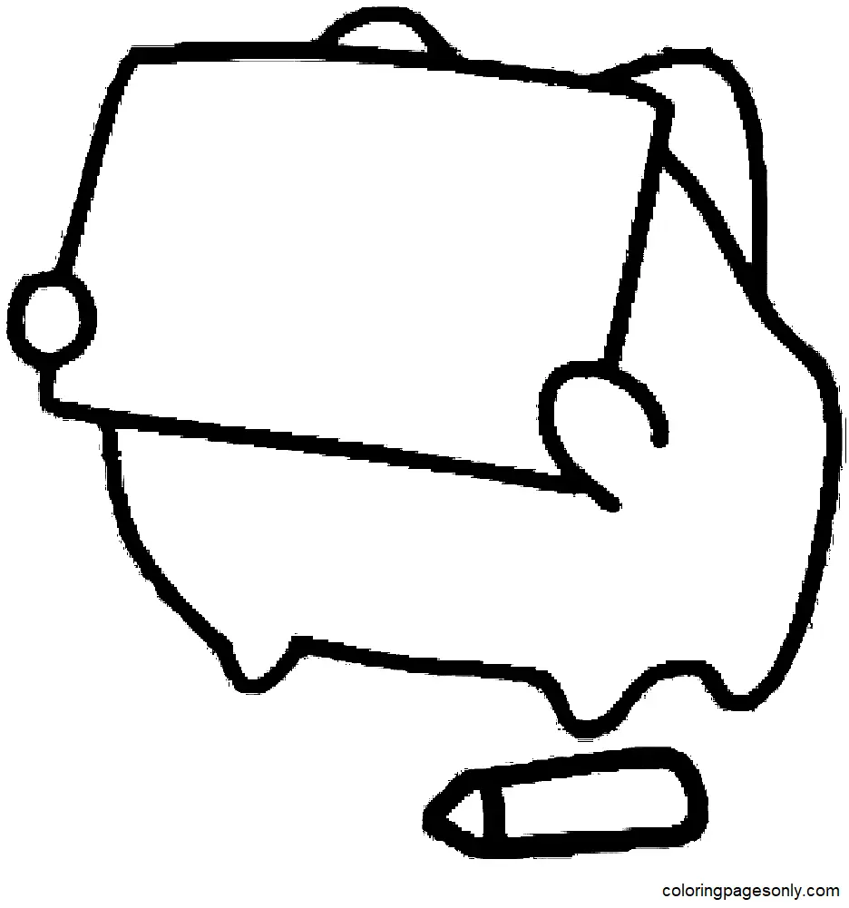 Desenhos de Bugcat Capoo Para Colorir 36