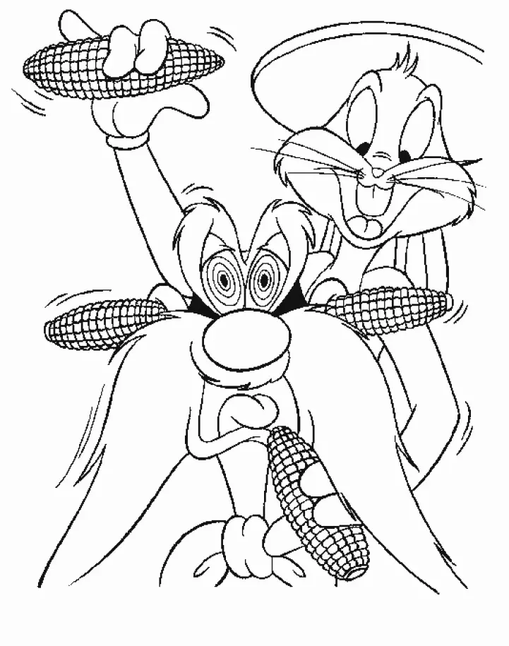 Bugs Bunny Coloring Pages 10