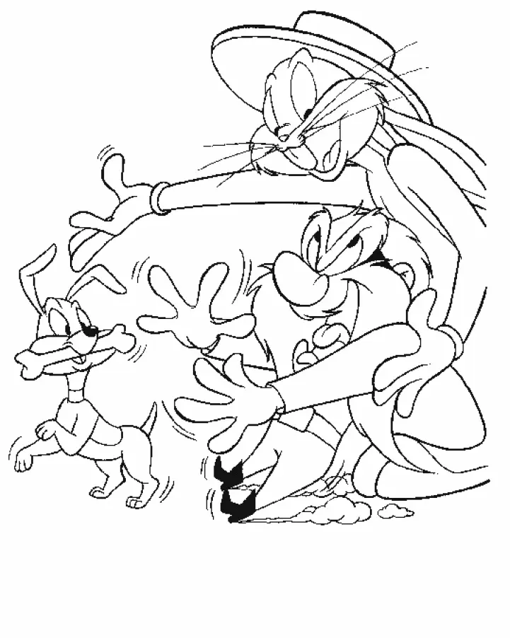 Bugs Bunny Coloring Pages 19