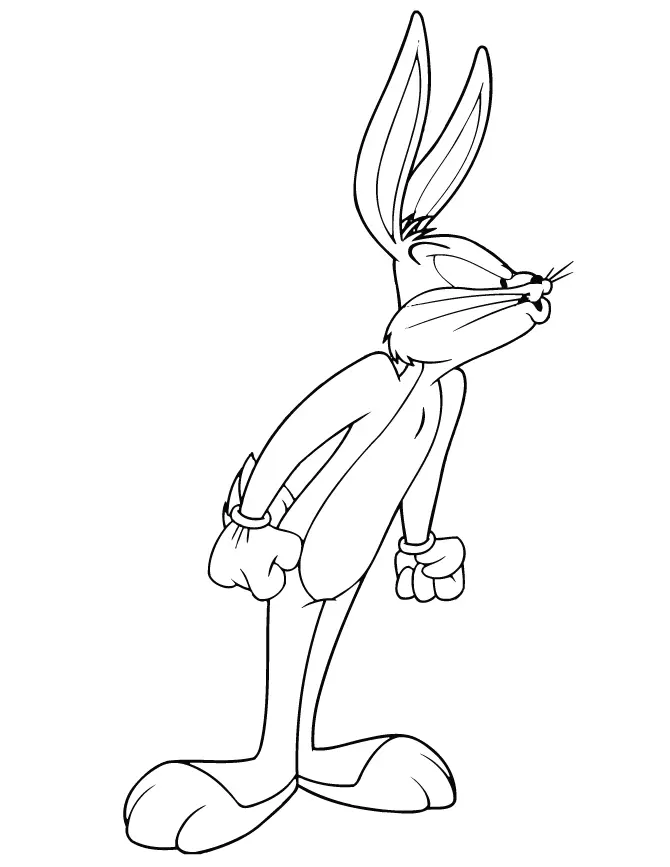 Bugs Bunny Coloring Pages 26