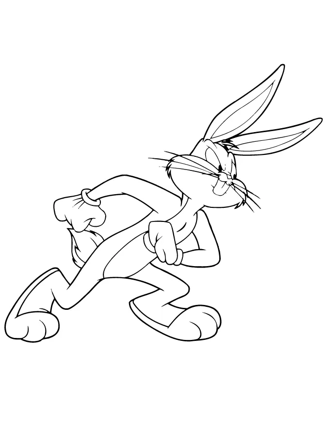 Bugs Bunny Coloring Pages 30