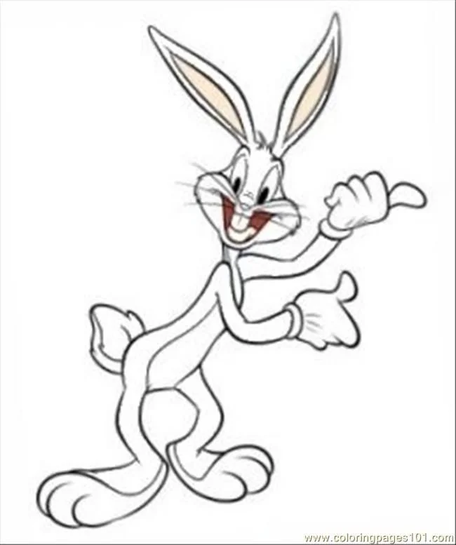 Bugs Bunny Coloring Pages 37