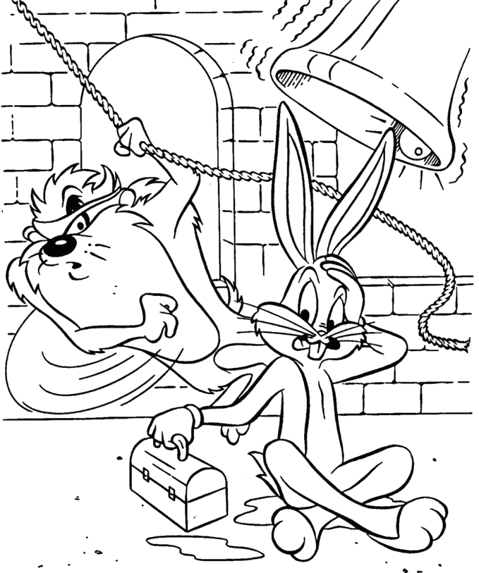Bugs Bunny Coloring Pages 39