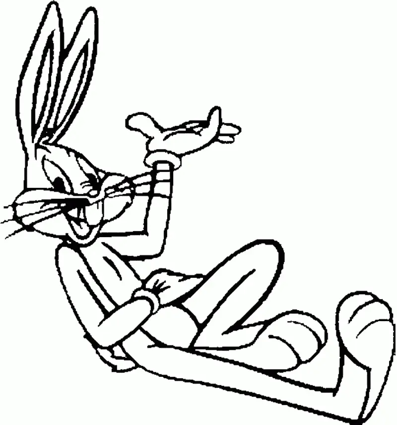 Bugs Bunny Coloring Pages 43