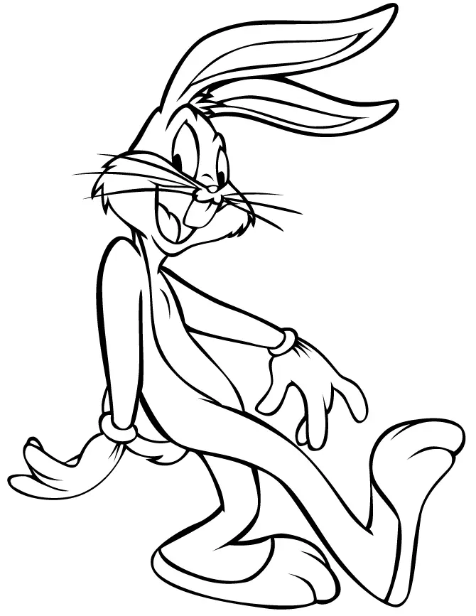 Bugs Bunny Para Colorear