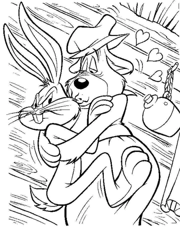 Bugs Bunny Coloring Pages 7