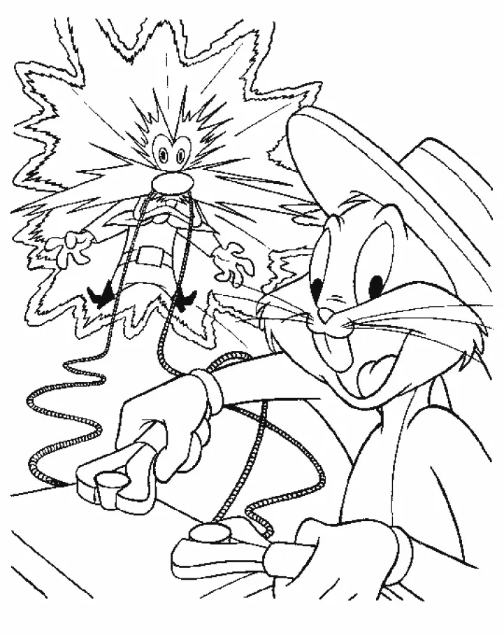 Bugs Bunny Coloring Pages 9
