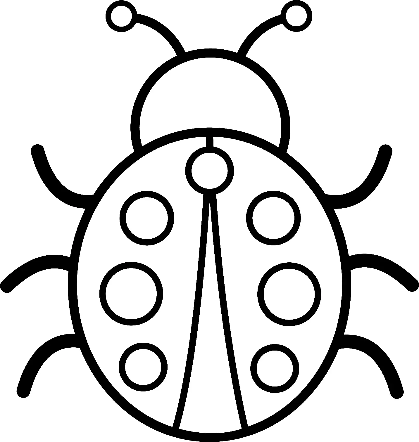 Bugs Coloring Pages 12