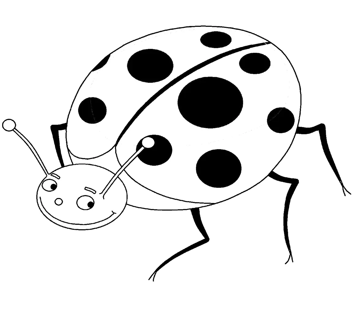 Bugs Coloring Pages 14