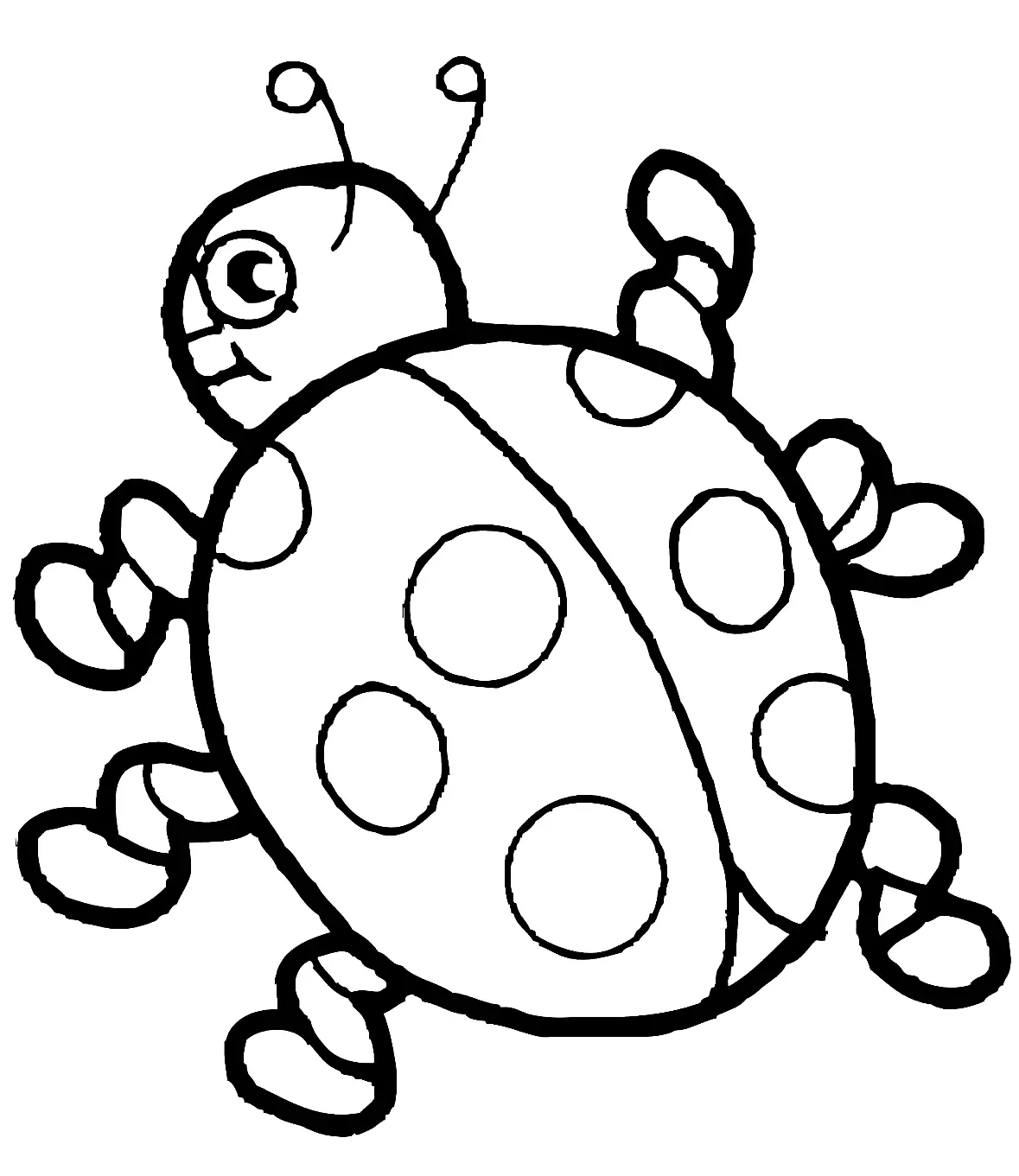 Bugs Coloring Pages 19