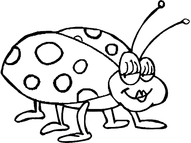 Bugs Coloring Pages 24
