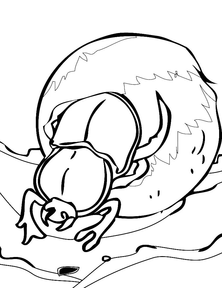 Bugs Coloring Pages 29