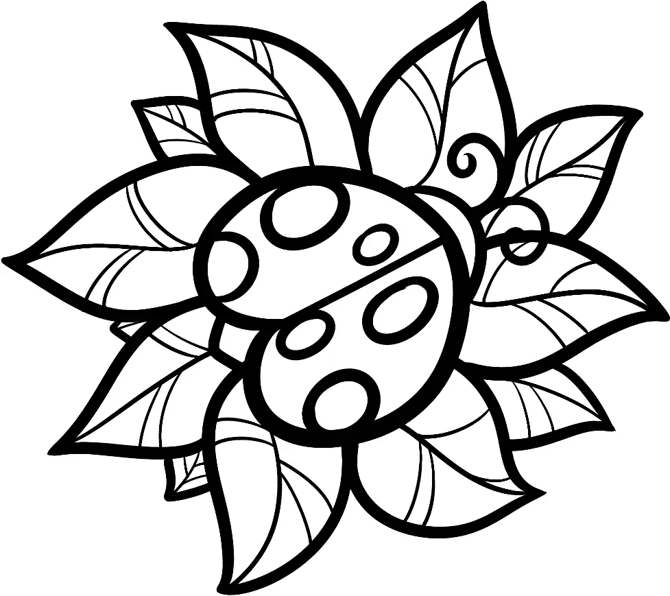 Bugs Coloring Pages 5